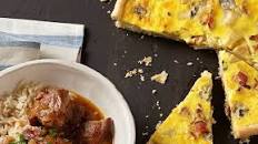 Bacon-and-Apple Quiche With Flaky Pie Crust