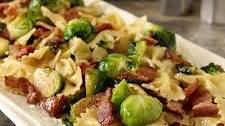 Bacon and Brussels Sprouts Pasta