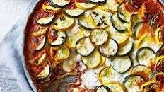 Baked ratatouille & goat’s cheese