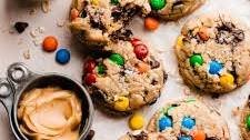 Bakery-Style Monster Cookies