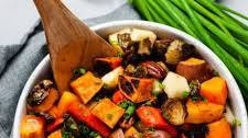 Balsamic Roasted Fall Vegetables