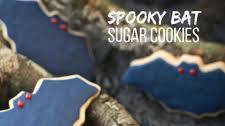 Bat Sugar Cookies