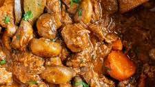 Beef & Mushroom Stew Recipe