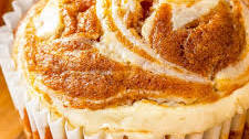 Best Swirled Pumpkin Cream Cheese Muffins