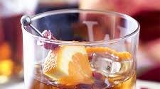 Bourbon Cranberry Old Fashioned