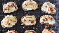 Brie, Apple, and Honey Crostini
