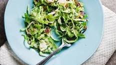 Brussels Sprout Salad with Maple Vinaigrette