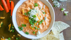 buffalo chicken dip.