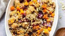 Butternut Squash and Cranberry Quinoa Salad