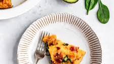 Butternut Squash Bacon Spinach Quiche
