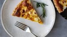 Butternut Squash Quiche with Goat Cheese and Rosemary