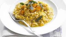 Butternut squash & sage risotto