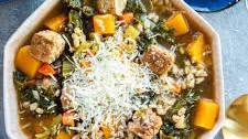 Butternut Squash Stew with Sausage