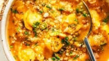 Butternut Squash, Tortellini and Italian Sausage Soup