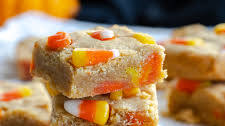 Candy Corn Blondies