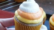Candy Corn Cupcakes