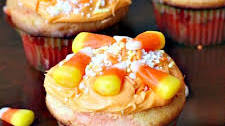 Candy Corn Cupcakes