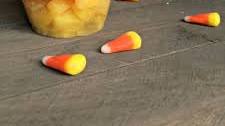 Candy Corn Fruit Parfaits