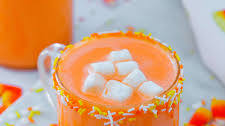 Candy Corn Hot Chocolate