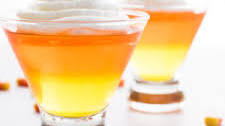 Candy Corn Jello Cups