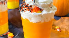 Candy Corn Pudding Cups