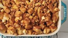 Caramel Apple Bread Pudding