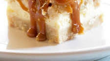 Caramel Apple Cheesecake Bars