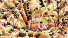 CARAMEL APPLE NACHOS
