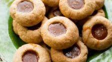 Caramel Apple Spice Thumbprints