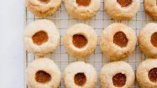 Caramel Apple Thumbprint Cookies