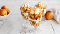 Caramel Apple Trifle Cups
