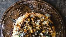 Caramelized Onion and Pumpkin Pizza with Fried Sage