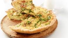 Caramelized Onion, Arugula and Brie Tart