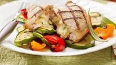 Cheddar and Apple Stuffed Pork Chops