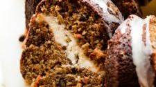 Cheesecake Swirl Carrot Bundt Cake