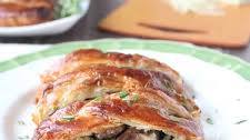 Cheesy Mushroom Spinach Puff Pastry
