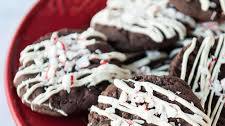 Chewy Chocolate Peppermint Cookies