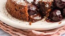 Chocolate Cherry Lava Cake