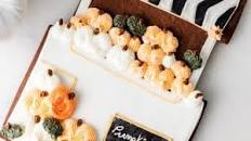 Chocolate Pumpkin Stand Sugar Cookie