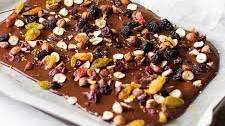 Christmas Chocolate Cranberry Bark
