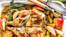 Cider Braised Chicken with Sage