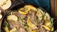 Cider Braised Pork with Apple & Onions