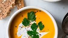 Coconut and Ginger Pumpkin Soup