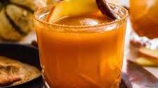 Cozy Maple Pumpkin Bourbon Cocktail with Apple Cider