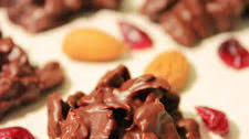 Cranberry Almond Chocolate Clusters