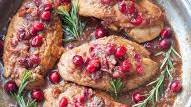 Cranberry balsamic chicken