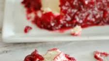 Cranberry Cinnamon Goat Cheese Log