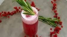 Cranberry Gin Fizz Cocktail