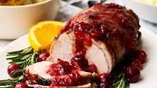 Cranberry Glazd Pork Loin