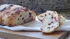 Cranberry Orange Almond Artisan Bread